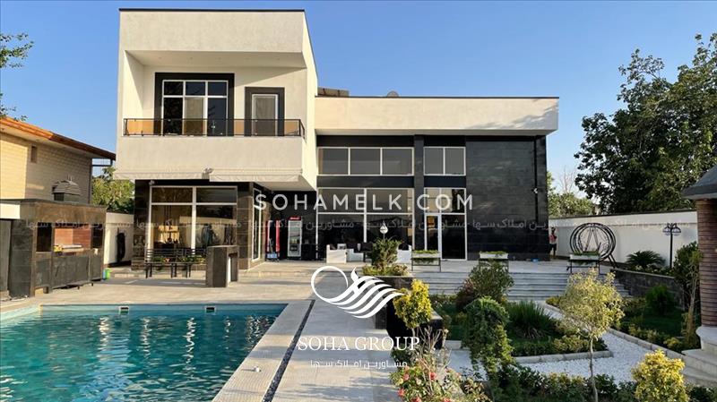 1000متر باغ ویلا لوکس ومدرن در شهرک زعفرانیه جنوب کردان 