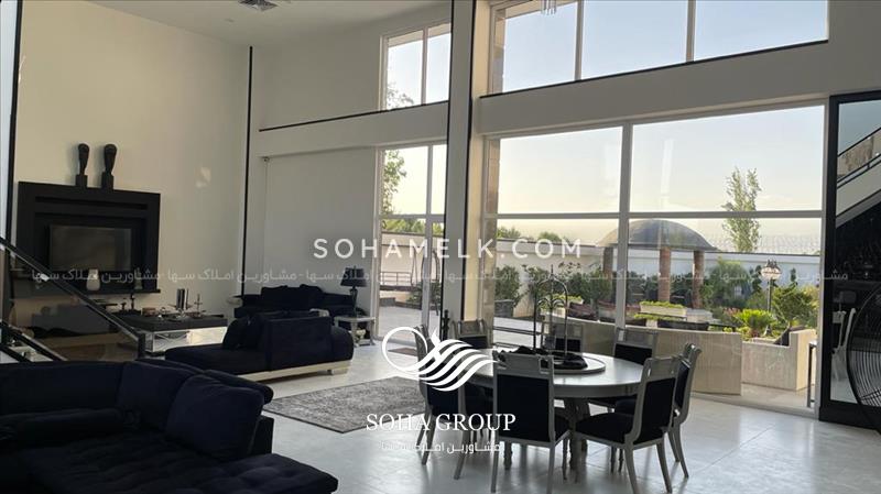 1000متر باغ ویلا لوکس ومدرن در شهرک زعفرانیه جنوب کردان 