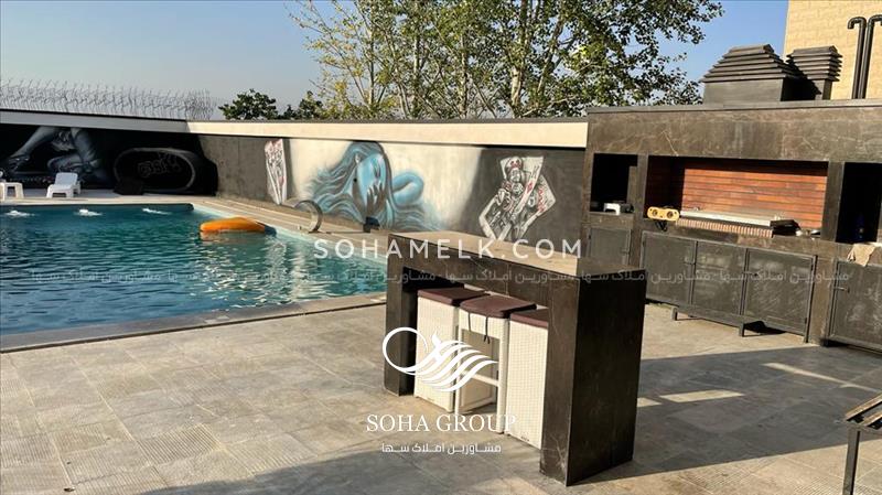 1000متر باغ ویلا لوکس ومدرن در شهرک زعفرانیه جنوب کردان 