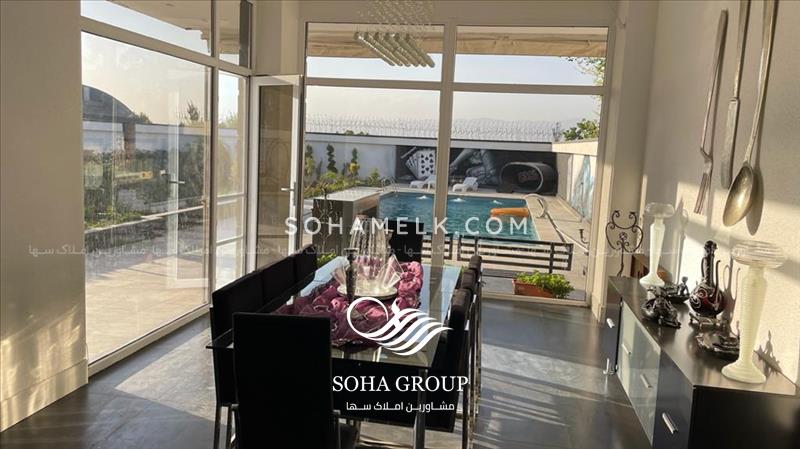 1000متر باغ ویلا لوکس ومدرن در شهرک زعفرانیه جنوب کردان 