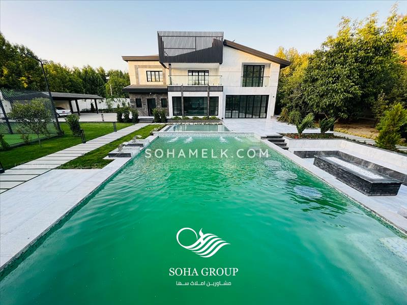 4800متر باغ ویلا لوکس و فوق لاکچری در محمدشهرکرج