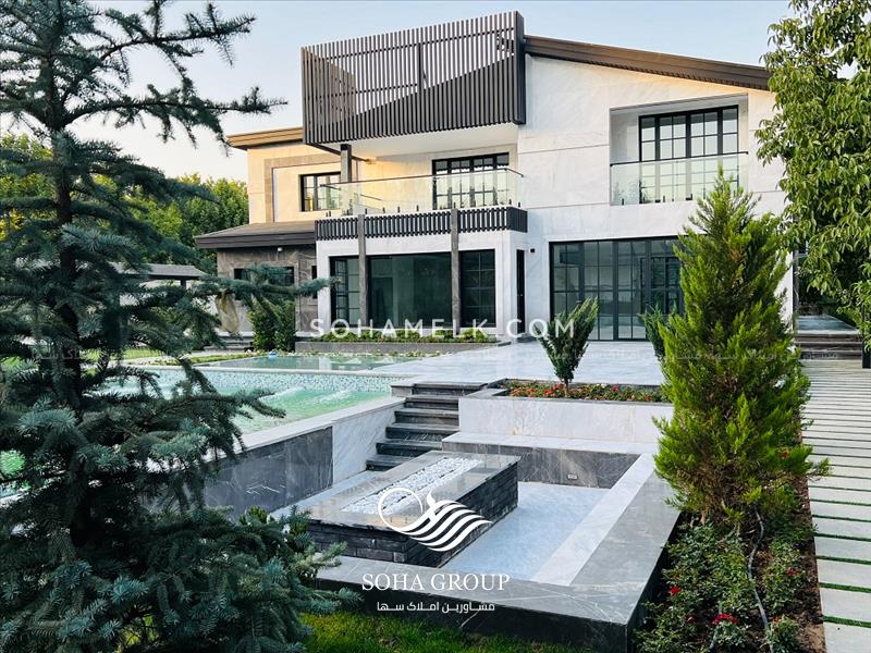 4800متر باغ ویلا لوکس و فوق لاکچری در محمدشهرکرج