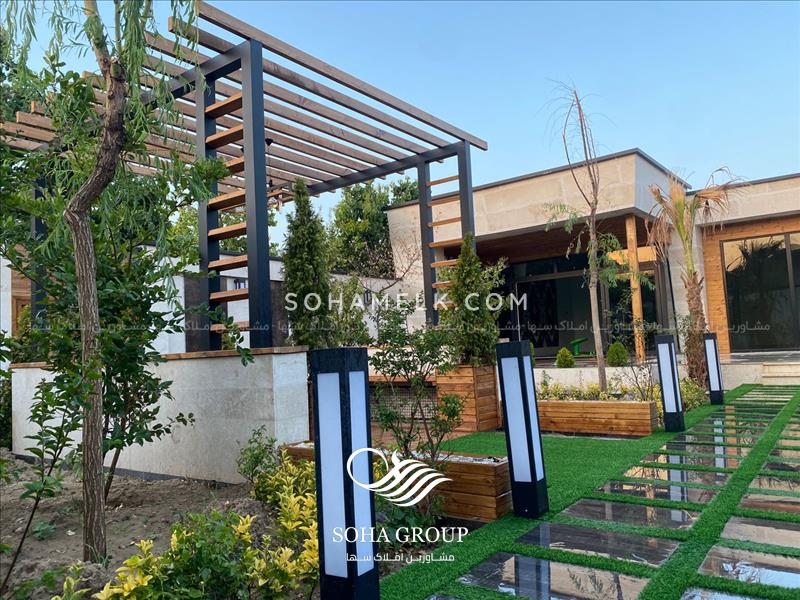 500متر باغ ویلا مدرن نقلی فوق العاده زیبا در ملار د