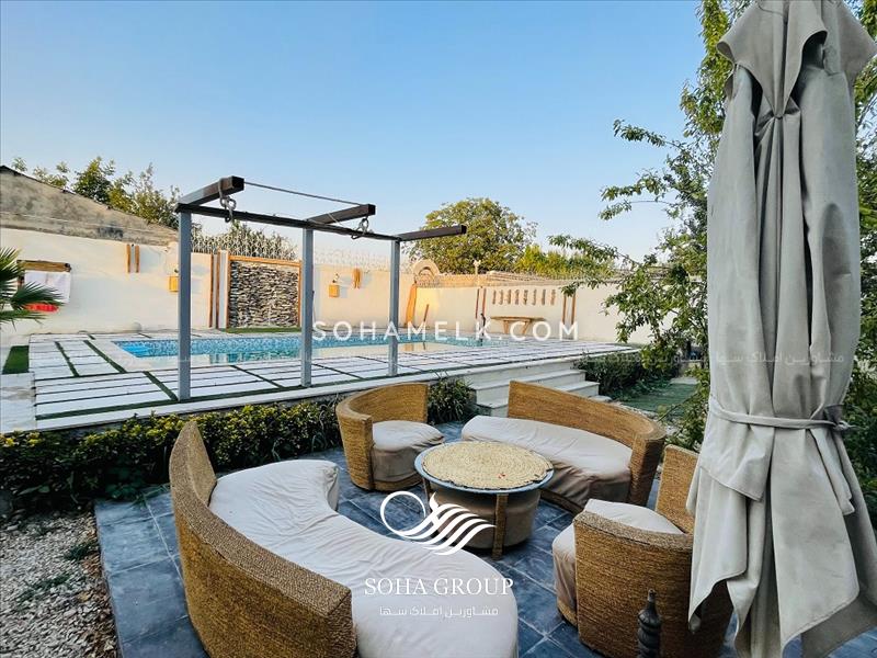 1000متر باغ ویلا کلاسیک و شیک در دهکده ویلایی کردزار