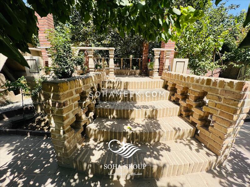 1100متر باغ ویلا سنتی و زیبا در وحیدیه شهریار