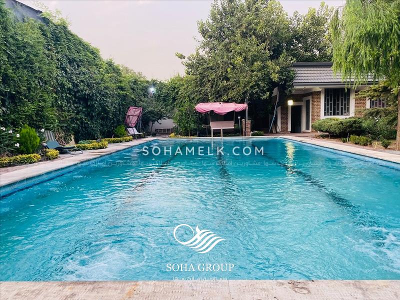 رهن و اجاره سالانه  4600 متر باغ ویلا فوق العاده سرسبزو زیبا درمحمدشهر کرج