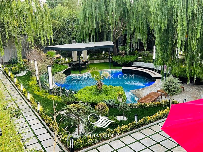 1050مترباغ ویلا لوکس و لاکچری در منطقه صفادشت