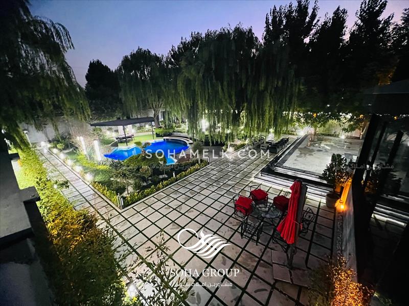 1050مترباغ ویلا لوکس و لاکچری در منطقه صفادشت