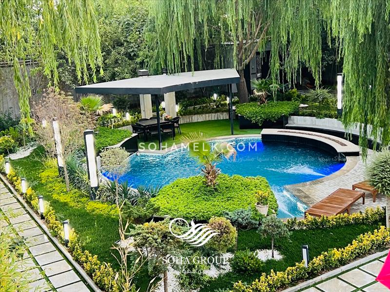 1050مترباغ ویلا لوکس و لاکچری در منطقه صفادشت