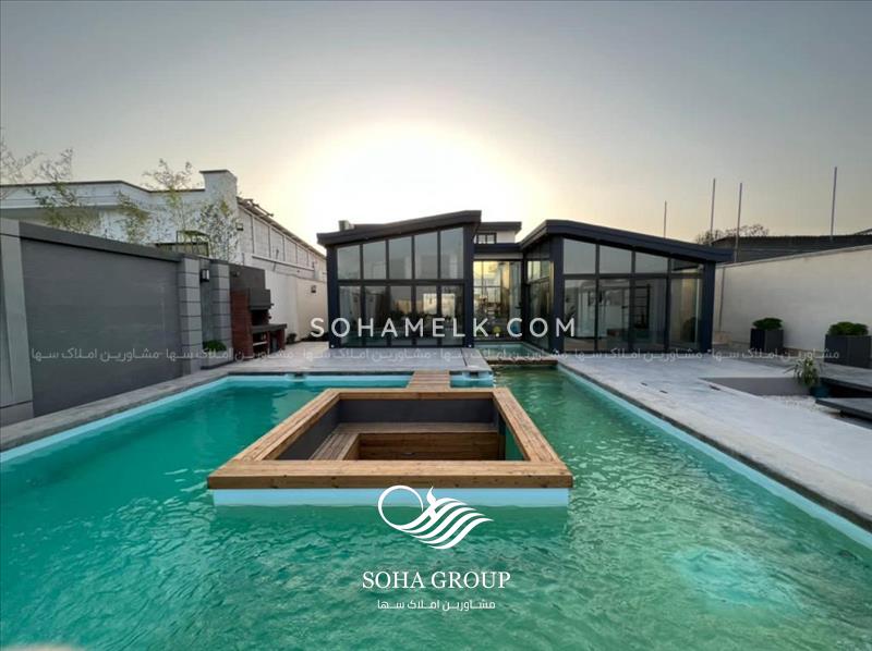 1000متر باغ ویلا مدرن وشیک در صفادشت