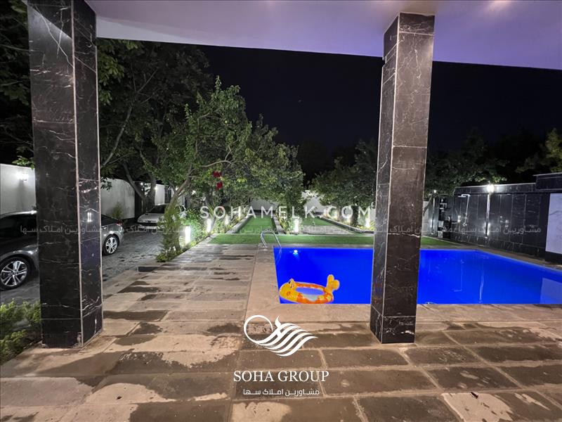 800متر باغ ویلا لوکس ومدرن در لم آباد ملارد