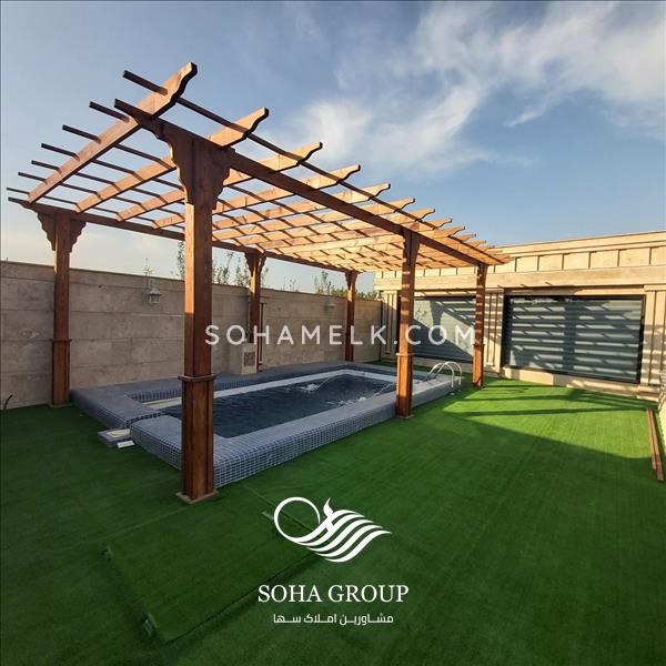 470متر باغ ویلا نقلی و شیک در مهرچین ملارد