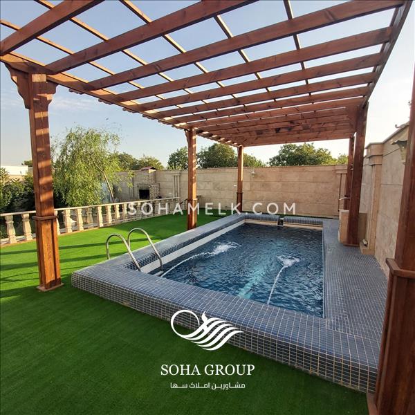 470متر باغ ویلا نقلی و شیک در مهرچین ملارد