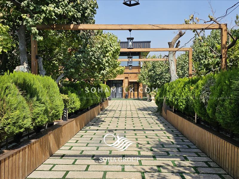 1000متر باغ ویلا مدرن و لوکس در دهکده ویلایی کردزار