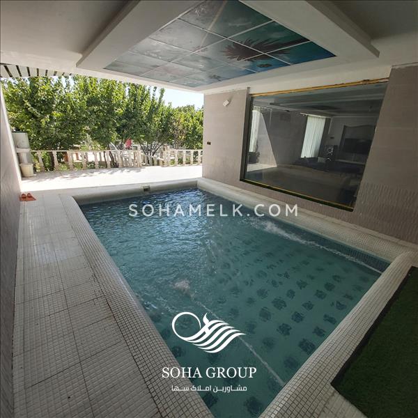 1000متر باغ ویلا با استخر سرپوشیده در باغدشت شهریار