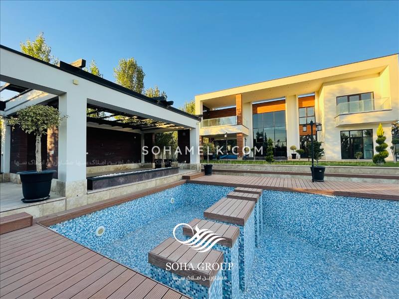 فروش2480متر باغ ویلا لوکس و زیبا درشهرک ویلایی زیبادشت