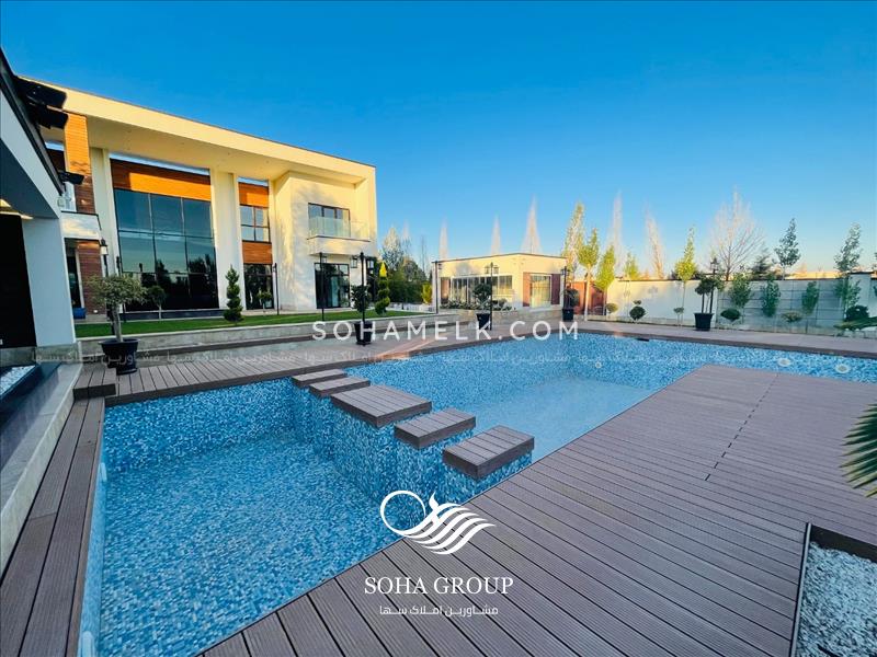 فروش2480متر باغ ویلا لوکس و زیبا درشهرک ویلایی زیبادشت