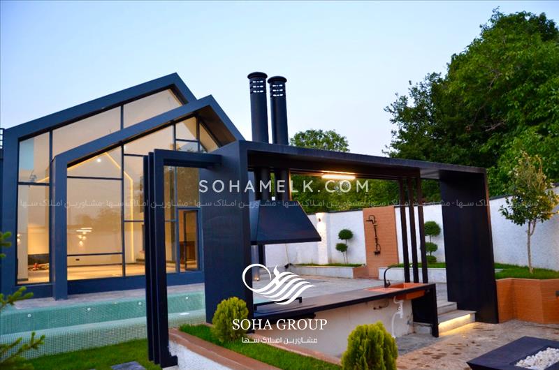 660متر باغ ویلا مدرن و لوکس در کوهسار کردان