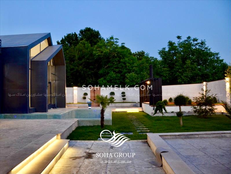 660متر باغ ویلا مدرن و لوکس در کوهسار کردان