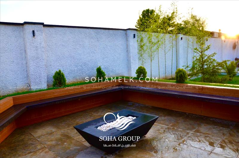 660متر باغ ویلا مدرن و لوکس در کوهسار کردان