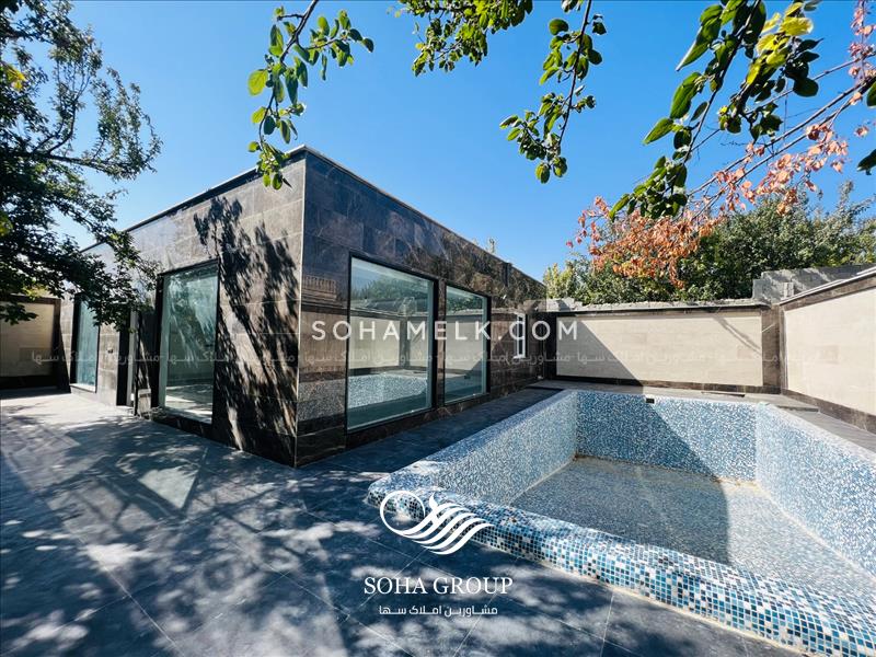 970متر باغ ویلا مدرن در دهکده ویلایی کردزار