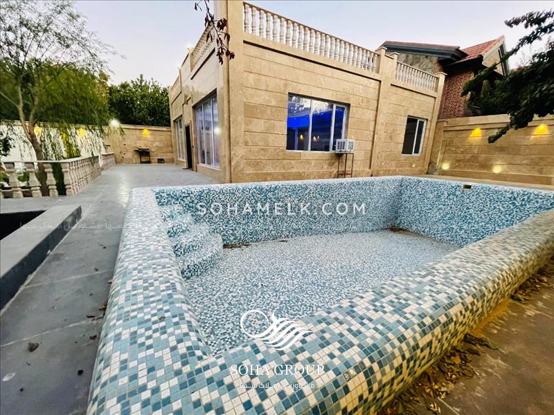 980متر باغ ویلا کلاسیک در دهکده ویلایی کردزار