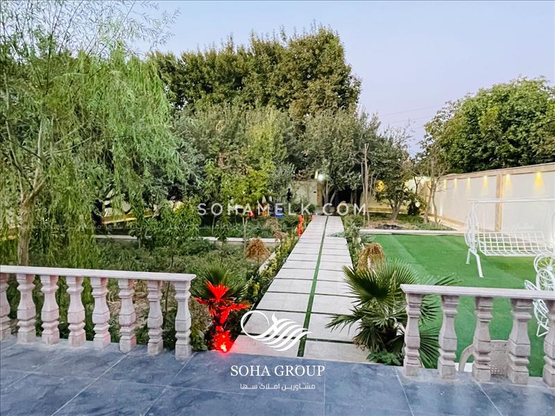 980متر باغ ویلا کلاسیک در دهکده ویلایی کردزار