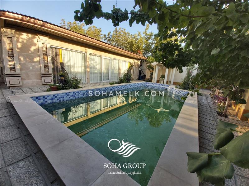 500متر باغ ویلا زیبا وکلاسیک در خوشنام ملارد