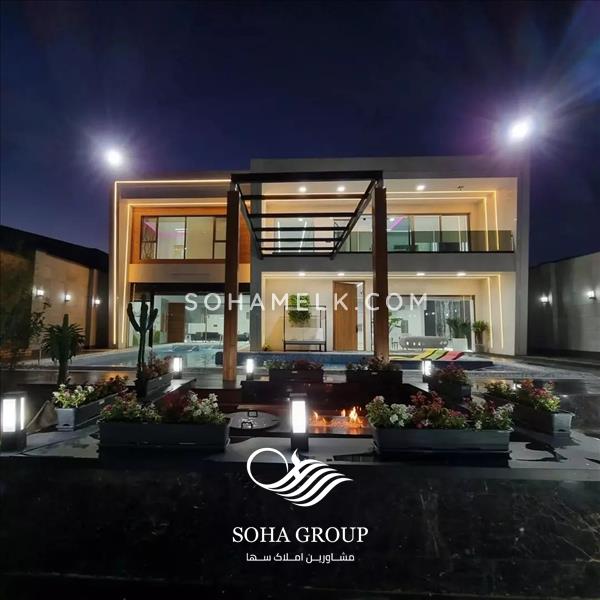 1100متر باغ ویلا فوق العاده لوکس و زیبا در تهراندشت کرج