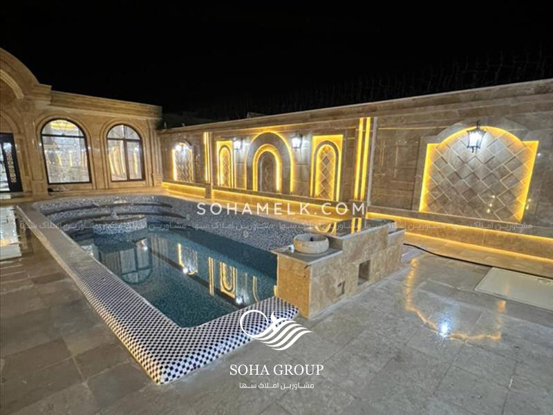 800متر باغ ویلا لوکس وزیبا در ملاردویلای جنوبی