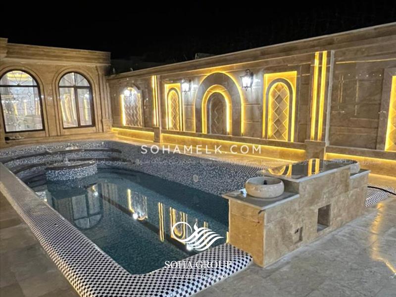 800متر باغ ویلا لوکس وزیبا در ملاردویلای جنوبی