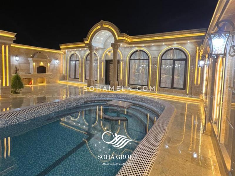 800متر باغ ویلا لوکس وزیبا در ملاردویلای جنوبی