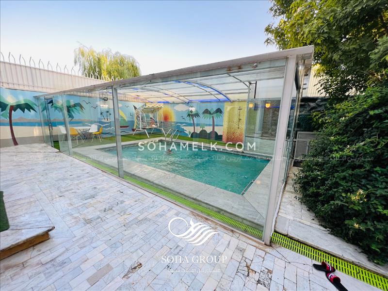 رهن واجاره سالیانه باغ ویلا600متری دربهترین لوکیشن شهریار