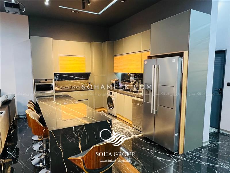 1100متر باغ ویلا لاکچری و مدرن در دهکده ویلایی کردزار