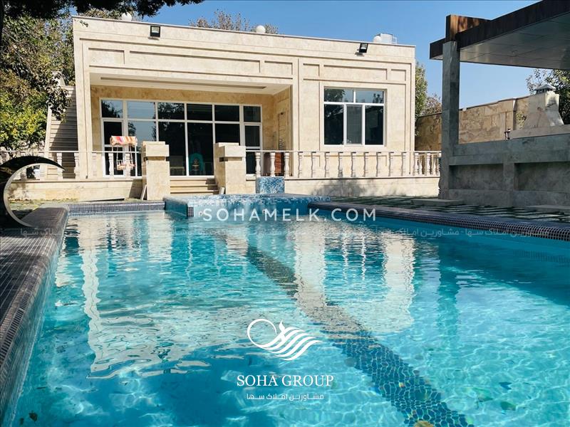 1500متر باغ ویلا کلاسیک سند شش دانگ ودارای نامه جهاد