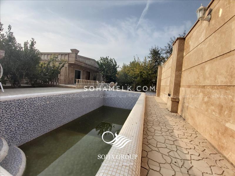 830متر باغ ویلا کلاسیک در یبارک شهریار