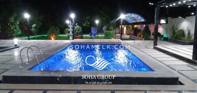 1330متر باغ ویلا مدرن در قجر آباد شهریار