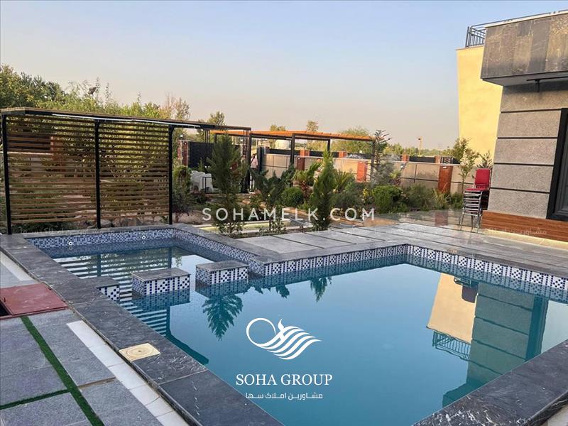 740متر باغ ویلا مدرن در صفادشت دارای نامه جهادکشاورزی