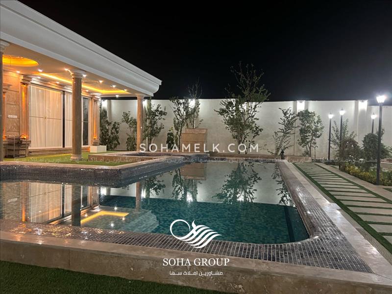 1500متر باغ ویلا لوکس و زیبا درملاردویلای جنوبی