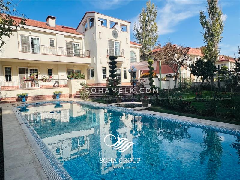 فروش 1200متر باغ ویلا لوکس و فوق العاده زیبا در دهکده  فردیس