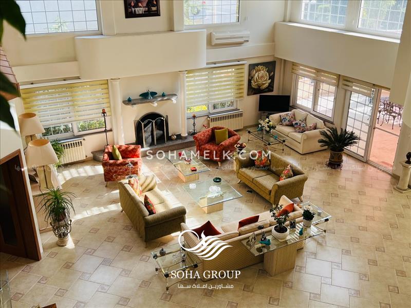 فروش 1200متر باغ ویلا لوکس و فوق العاده زیبا در دهکده  فردیس