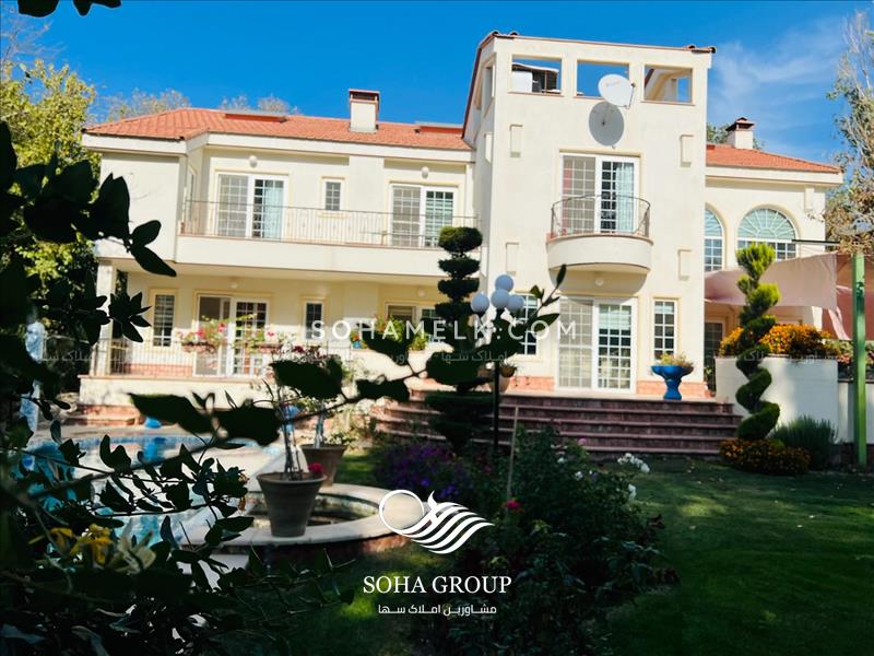 فروش 1200متر باغ ویلا لوکس و فوق العاده زیبا در دهکده  فردیس