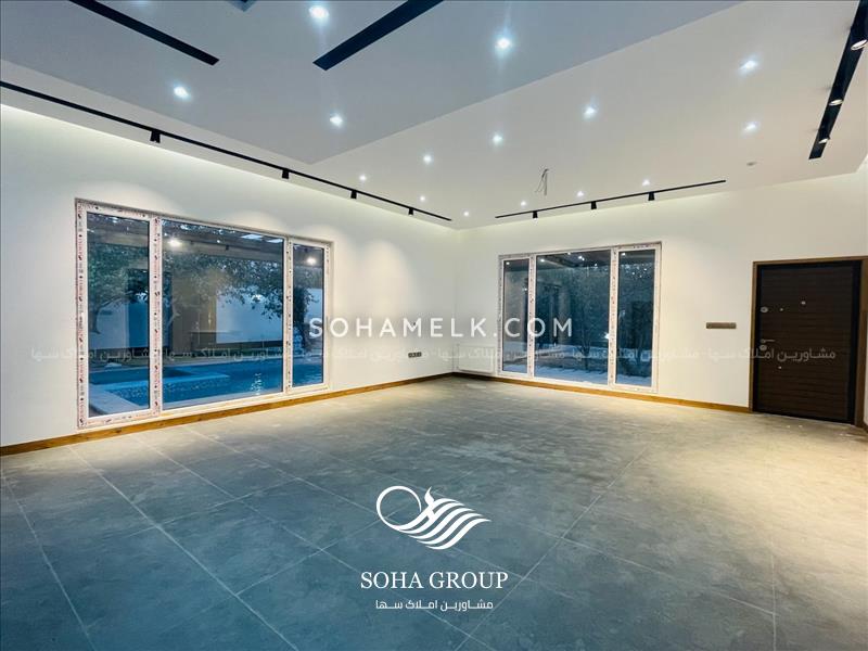 600متر باغ ویلا مدرن و شیک در دهکده ویلایی کردزار