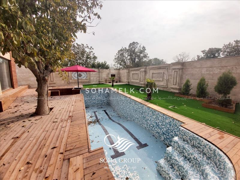 1000متر باغ ویلا لوکس و مدرن در شهریار