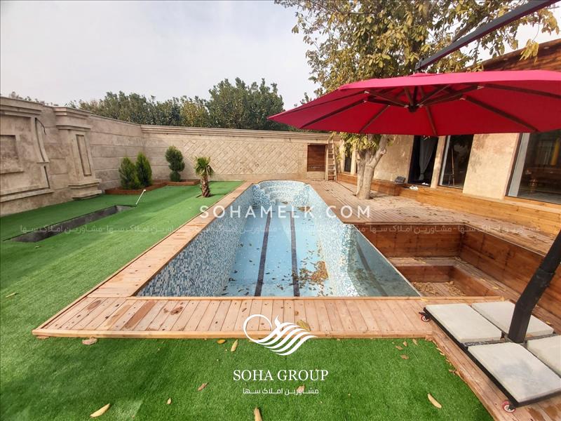 1000متر باغ ویلا لوکس و مدرن در شهریار