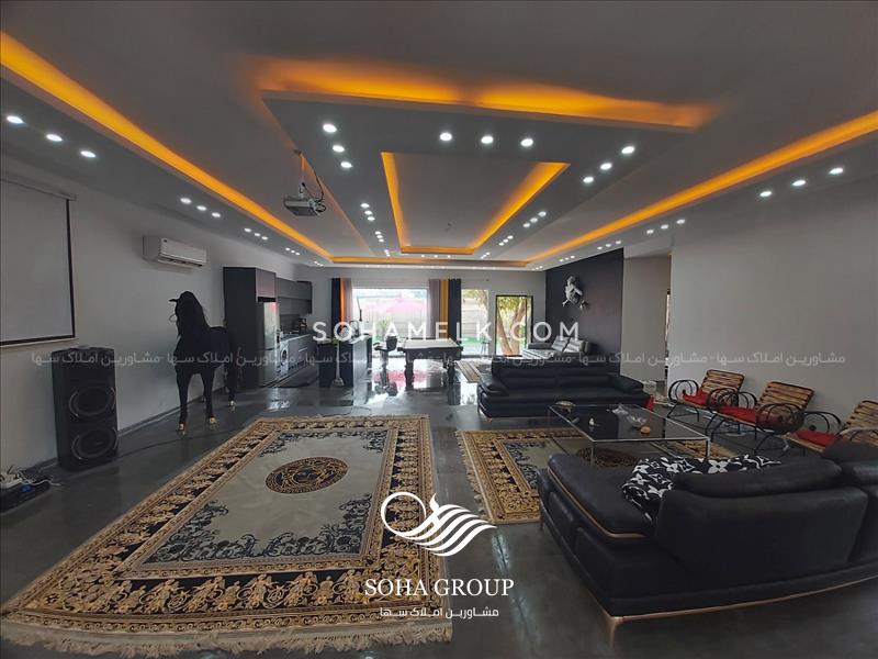 1000متر باغ ویلا لوکس و مدرن در شهریار