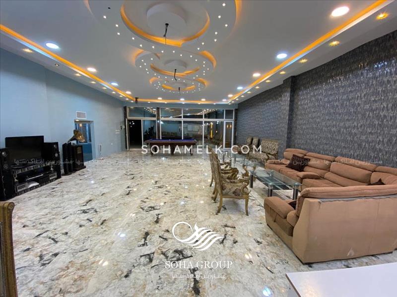 1300متر باغ ویلا مدرن و لوکس در دهکده ویلایی کردزار