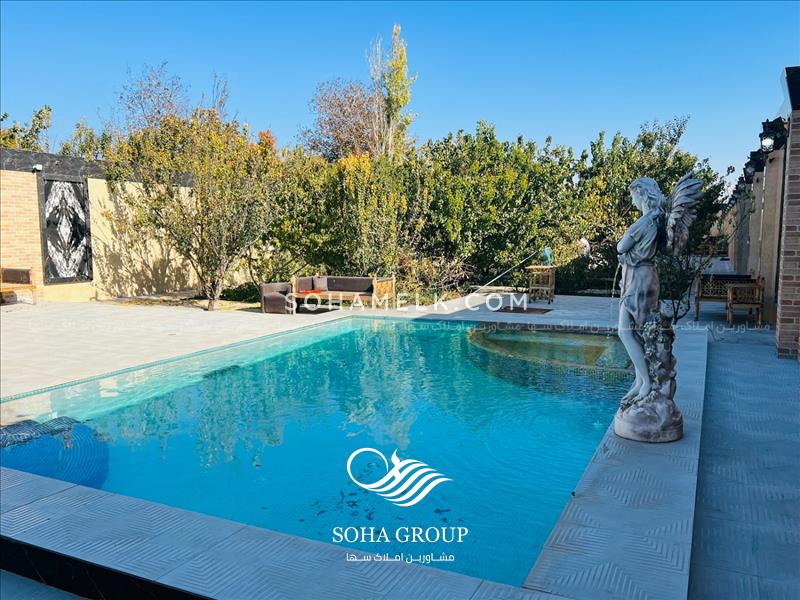 1300متر باغ ویلا مدرن و لوکس در دهکده ویلایی کردزار