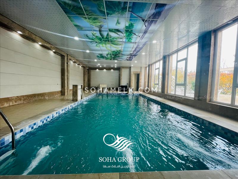 فروش باغ ویلا کلاسیک با استخر سرپوشیده در فردوسیه شهریار