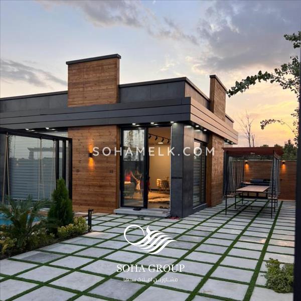  باغ ویلا نقلی مدرن در شهرک زعفرانیه جنوب کردان